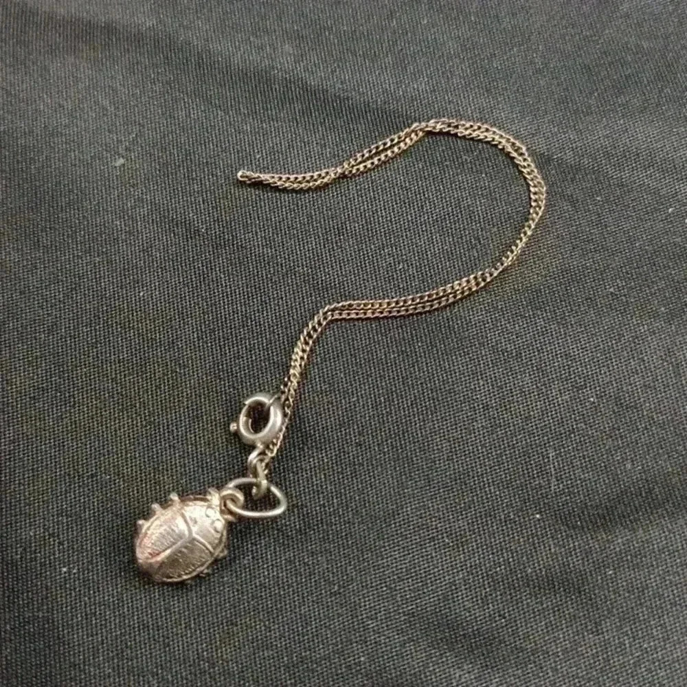 Lady ug Sterling Silver Charm Bracelet